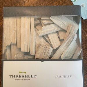Threshold Wooden Vase Filler.  NIB. Orig $10/box.  Selling 28 boxes for $140